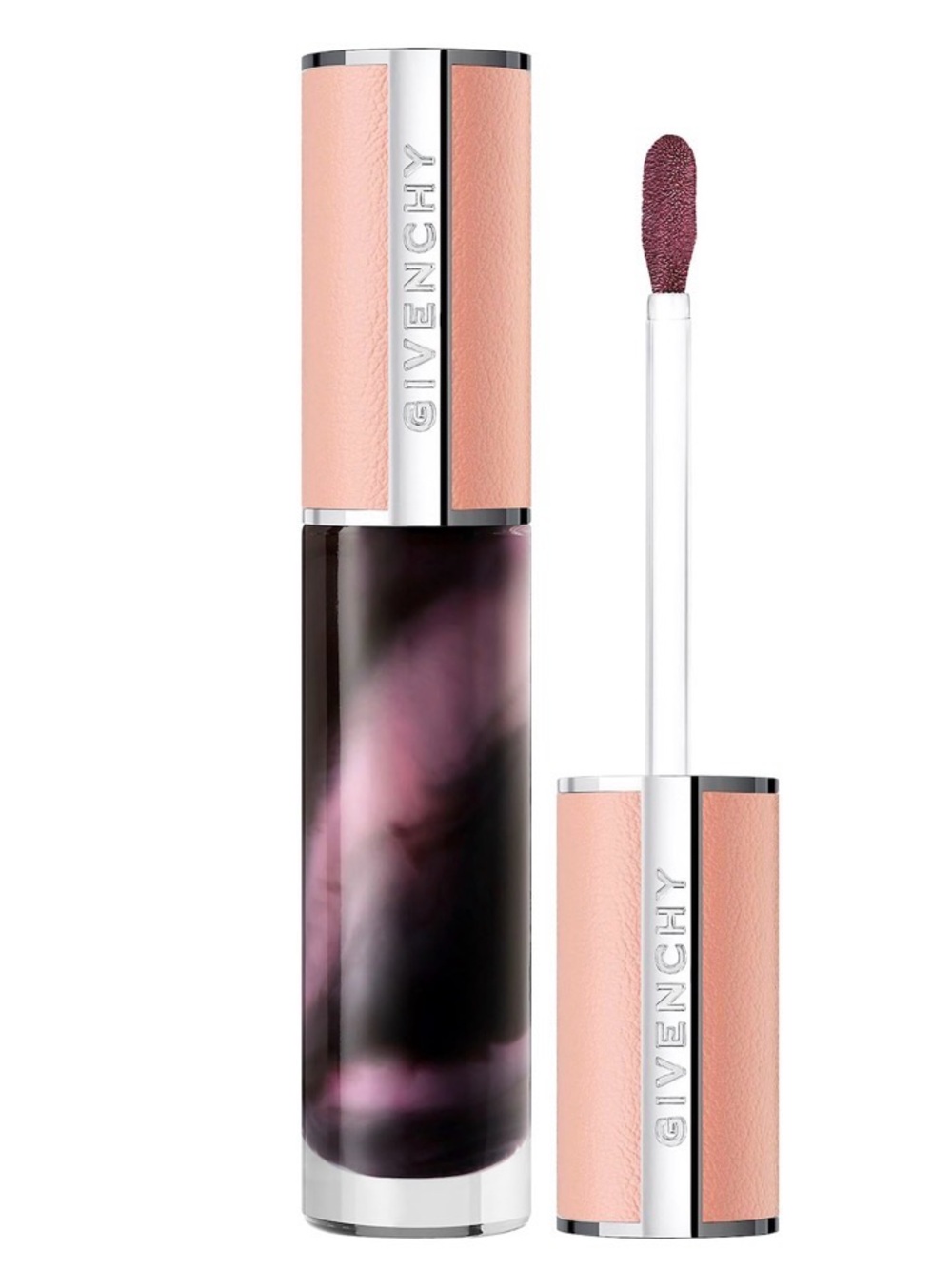 Givenchy ROSE PERFECTO TINTED LIQUID LIP BALM bespoke plum